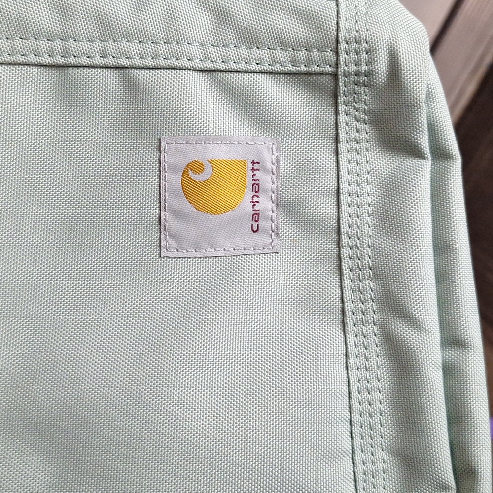 Carhartt  Turquoise Canvas Sling Bag - Picture 12 of 12